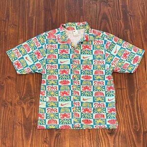 Nike dri-fit Multicolor Graphic Men's Shirt